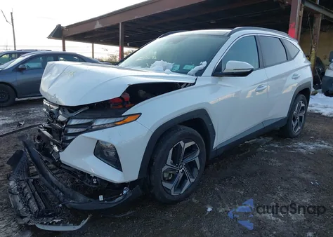 2022 Hyundai Tucson Hybrid Sel Convenience z USA, uszkodzony, nr VIN KM8JFCA13NU035705